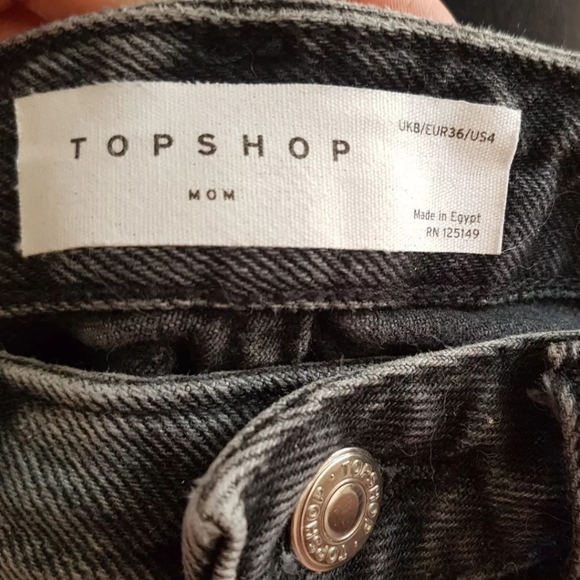 Black high waisted shorts - Picture 3 of 3